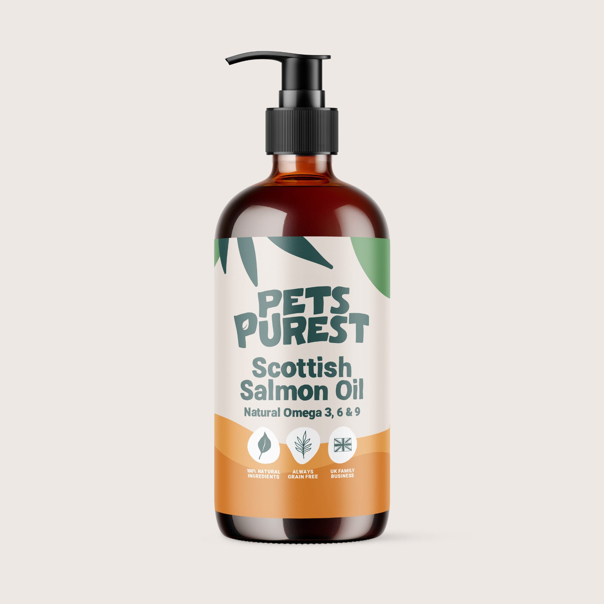 PETS PUREST 100% Natural Pure Scottish Salmon Oil