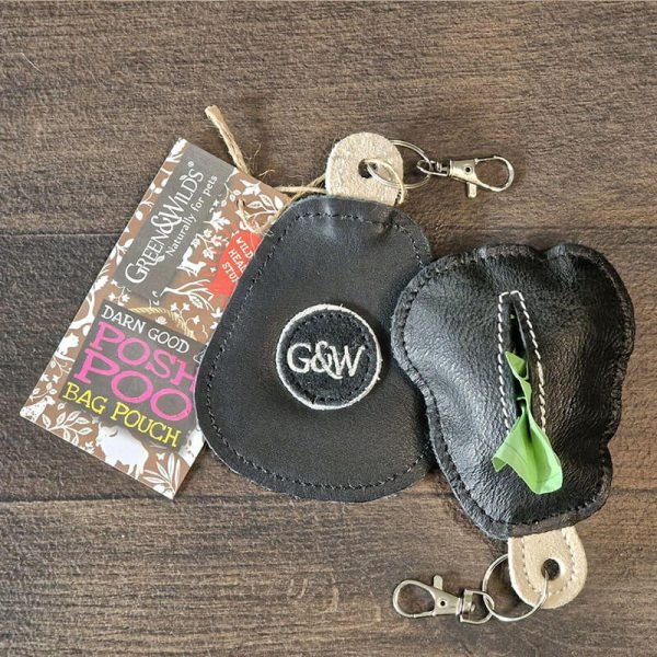 Posh Poo Bag Pouch front and reverse