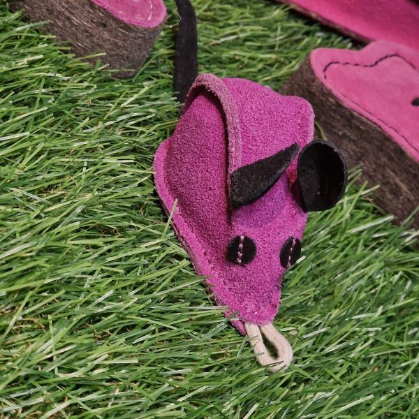 Green & Wilds – Eco Toys - <br> Midge the Mouse (Cats/Mini Dog)