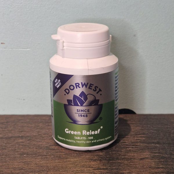 DORWEST Green Releaf Tablets For Dogs And Cats
