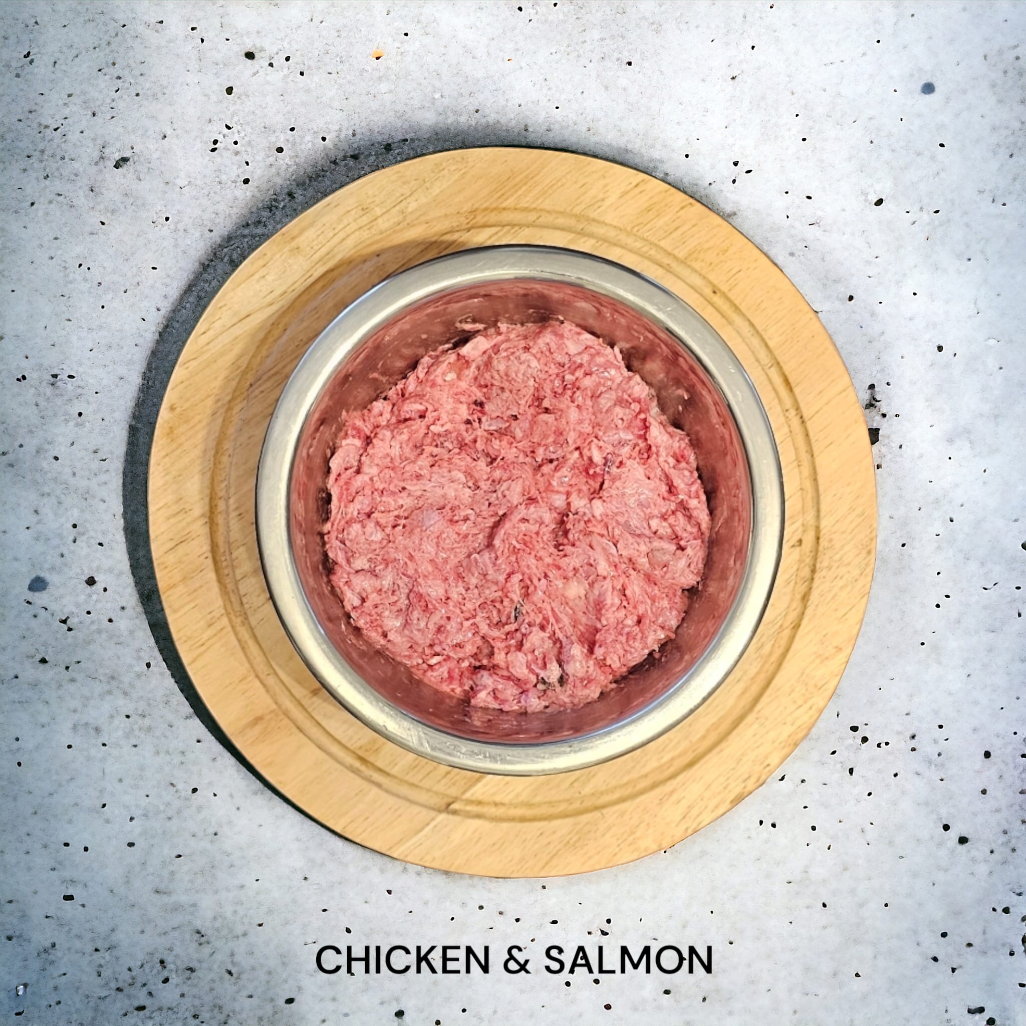 Raw Dog Food - <br> Chicken/Salmon Formula