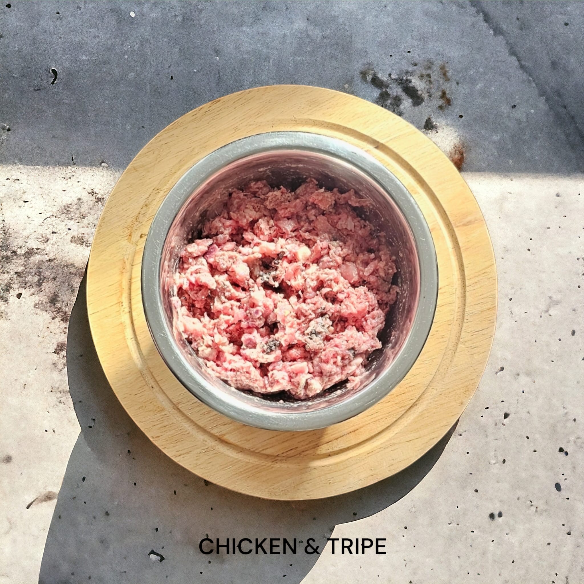 Raw Dog Food - <br> Chicken/Tripe Formula